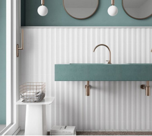 Плитка керамическая Equipe Ceramicas Vibe Out Gesso White Matt (6,5х20) арт. VEN028782